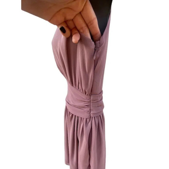 Charolotte Russe Sleeveless Strapless Cocktail Zip Closure Size Small Pink Dress - Picture 6 of 12